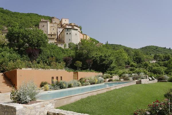 Castello Di Postignano Hotel Sellano Exterior photo